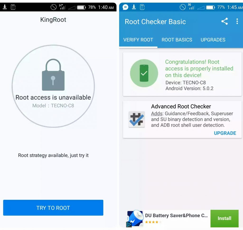 root Marshallow phones With Latest KingRoot App.