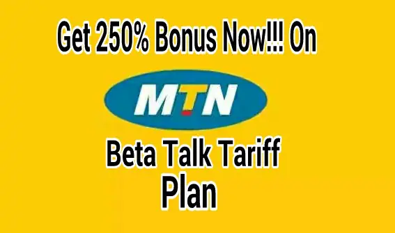 MTN BetaTalk tariff plan migration codes 