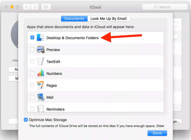 Sync MacBook Folders to iCloud