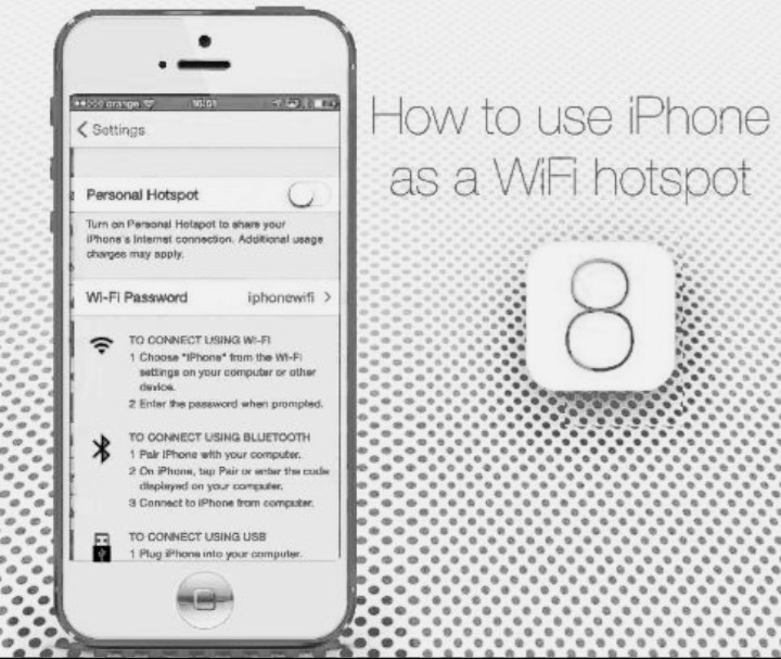 SetUp iPhone Wi-Fi Hotspot