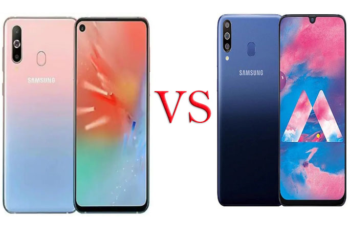 Samsung Galaxy A60 vs A40 Smartphone gadgets specs