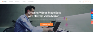 FlexClip video maker