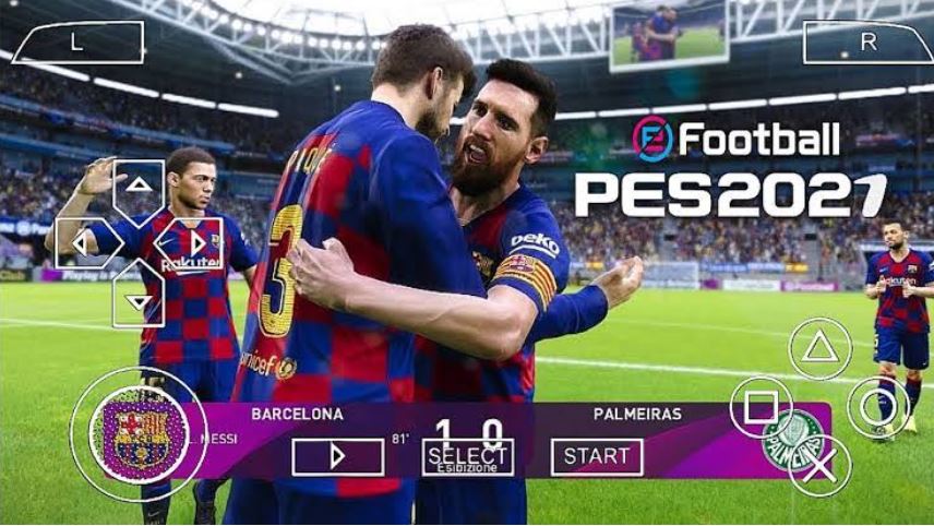 PES 2022 & 2021 PPSSPP ISO PSP Offline Free Download ...